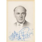 1961 Szvjatoszlav Richter (1915-1995) világhírű szovjet zongoraművész autográf, német nyelvű levele, borítékkal...