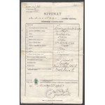 1894-1954 Zsidó család irathagyatéka, feltehetőleg Paul Arma (Weisshaus Imre) rokonságából, 13 db, születési, házassági...