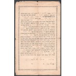 1894-1954 Zsidó család irathagyatéka, feltehetőleg Paul Arma (Weisshaus Imre) rokonságából, 13 db, születési, házassági...