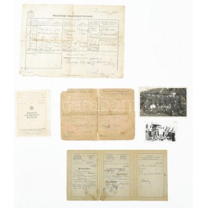 1943-1971 Reisz Márton (1913-1971) házassági anyakönyvi kivonata, DEGOB ...