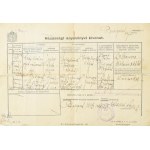 1943-1971 Reisz Márton (1913-1971) házassági anyakönyvi kivonata, DEGOB ...