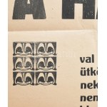 1917 Mindent a hadseregnek! A M. Kir. Honvédelmi Minisztérium Hadsegélyező Hivatalának felhívása, propaganda plakát...