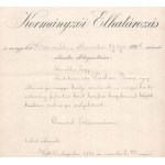 1925 Kormányzói elhatározás: Dicsérő elismerés alsótakácsi vitéz Farkas Imre ny. m. kir. ezredes részére, ...