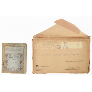 1936-1937 Dr. Feimer László (1896-1954) hadiműszaki törzskari alezredes, hídtervező mérnök K hídjának ...