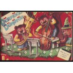 1957 Dörmögő Dömötör. I. évf. 1-9.,11-12. sz. Majdnem teljes első évfolyam. Haránt-alakú élvászon-kötésben...