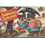 1958 Dörmögő Dömötör. II. évf. 1-12. sz. Teljes második évfolyam. Haránt-alakú kissé kopott félvászon-kötésben...