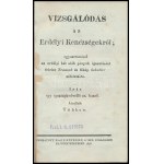 [hilibi Gál (Gaál) László (1823 - 1848)]: Vizsgálódás az Erdélyi Kenézségekről...