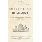 Corpus decretorum juris hungarici. Decretum generale inclyti regni Hungariae partiumque eidem adnexarum. I-III. köt...