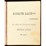 1894. 1848-49 Történelmi Lapok, III. évi folyam 28 képpel és két hasonmással 13. sz., 1893. júl. 1. Szerk....