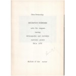 Géza Perneczky: Navigation excercises with the compass having exchangeable and leaveable cardinal points. A művész...