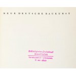 Wolters, Rudolf: Az új német építőművészet - Neue deutsche Baukunst. Kiadta: Albert Speer építész...