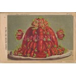Kovács Teréz: Szegedi képes szakácskönyv. 4 színnyomattal és 100-nél több finom fametszettel. Szeged,[1890],Traub B...
