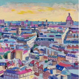 Gabriela Paluch, Roofs of Paris, 2023