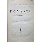 ŁOBODOWSKI JÓZEF. Komysze. Powieść. Londyn 1955. Nakładem Gryf Publications...