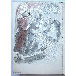 TUWIM JULJAN. Polski Słownik Pijacki i Antologja Bachiczna. Ilustrował Feliks Topolski. W-wa 1935. Tow. Wyd...