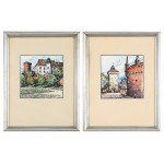 Adam SETKOWICZ (1876-1945), Kraków - a set of two colored zincographs.