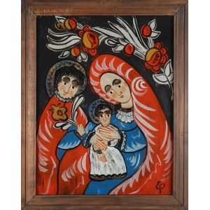 Ewelina PĘKSOWA (1923-2015), Holy Family.