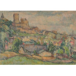 Jan ŚWIDERSKI (1913-2004), Castle in Bedzin.