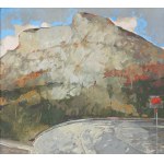 Artur PRZEBINDOWSKI (b. 1967), Mountainous landscape with a road (2001).