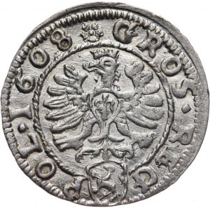 Zygmunt III Waza 1587-1632,grosz 1608, Kraków-przejściowy - piękny
