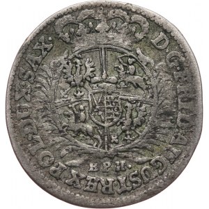 August II Mocny 1697-1733, 1/12 talara (dwugrosz) 1702 EPH, Lipsk