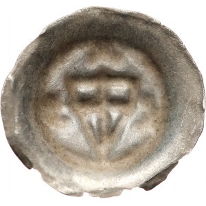 Zakon Krzyżacki, brakteat ok. 1307-1318, Tarcza z krzyżem
