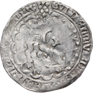 Niderlandy, Holandia, Wilhelm V Bawarski 1354-1389, grosz podwójny