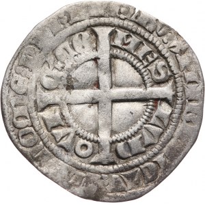 Niderlandy, Flandria-Ludwik II van Male 1346-1384, grosz bez daty ( ok. 1340-1343 )