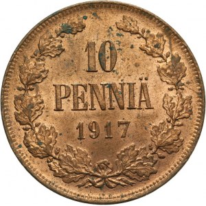 Finlandia, 10 pennia 1917