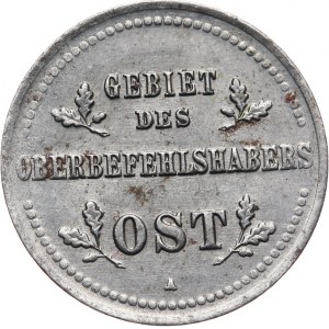 Monety niemieckich władz okupacyjnych dla terenów wschodnich, 1 kopiejka 1916 A