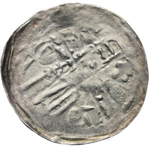 Bolesław I Wysoki 1163-1201, denar ok. 1185/90-1201, Wrocław