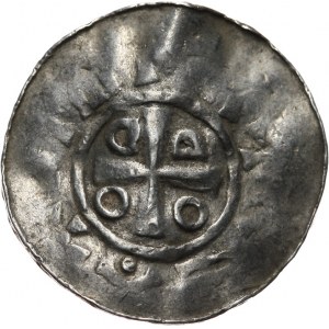 Niemcy, Saksonia - Otto III 983-1002, denar 983-1002