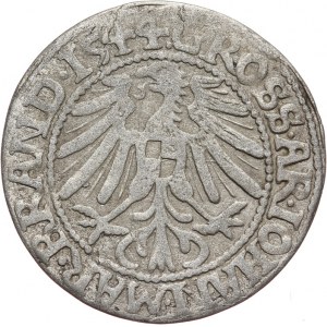Śląsk, Jan Kostrzyński 1535 - 1571, grosz krośnieński 1544, Krosno