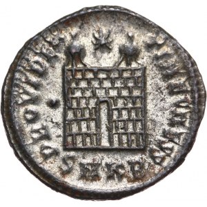 Cesarstwo Rzymskie, Konstancjusz II 324-361 - jako cezar 316-337, follis 325-326, Cyzicus