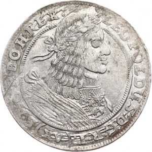 Śląsk, Leopold I 1658-1705, 15 krajcarów 1661 GH, Wrocław