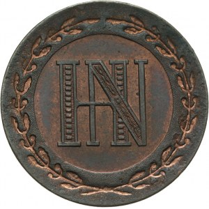 Niemcy, Westfalia - Hieronim Napoleon 1807-1813, 3 centimes 1809 C, Clausthal-Zellerfeld