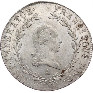 Austria, Franciszek II 1792-1835, 20 krajcarów 1808 A, Wiedeń