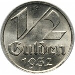 Wolne Miasto Gdańsk, 1/2 guldena 1932, Berlin