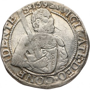 Niderlandy, Fryzja Zachodnia, talar (rijksdaalder) 1592