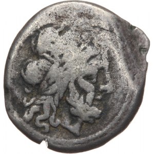 Republika Rzymska, anonim po 211 pne, denar 211-208 pne, w Hiszpanii