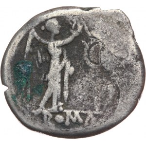 Republika Rzymska, anonim po 211 pne, denar 211-208 pne, w Hiszpanii