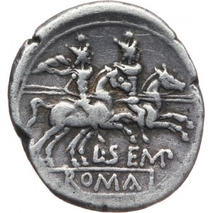 Republika Rzymska, L. Sempronius Pitio 148 pne, denar 148 pne, Rzym
