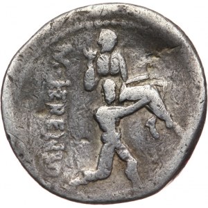 Republika Rzymska, M. Herennius M. f. 108-107 pne, denar 108-107 pne