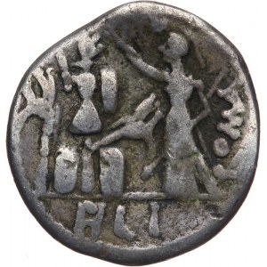 Republika Rzymska, M. Furius L. f. Philus 119 pne, denar 119 pne, Rzym