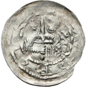 Bolesław IV Kędzierzawy 1146-1173, denar z lat 1157-1166