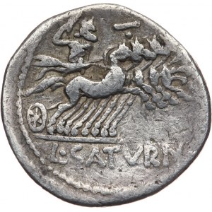 Republika Rzymska, L. Appuleius Saturninus 104 pne, denar 104 pne, Rzym