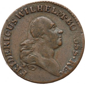 Prusy Południowe, Fryderyk Wilhelm II 1786-97, grosz 1796 B, Wrocław
