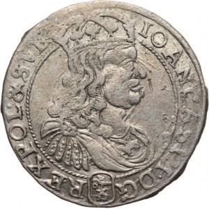 Jan II Kazimierz Waza, 1648-1668, szóstak 1667 TLB, Bydgoszcz