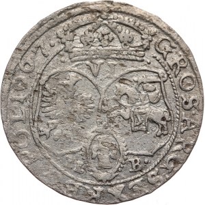 Jan II Kazimierz Waza, 1648-1668, szóstak 1667 TLB, Bydgoszcz