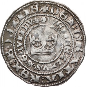 Wacław II Czeski 1300-1305, grosz praski 1300-1305, Kutna Hora